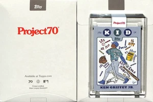 2021 TOPPS PROJECT 70 #596 KEN GRIFFEY JR. - SEATTLE MARINERS - BRITTNEY PALMER - Picture 1 of 2