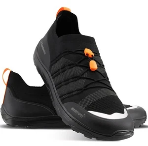 EUC - NEVER WORN OUTSIDE!! Barefoot Sneakers Barebarics Voyager in Black; Size 7 - Picture 1 of 11