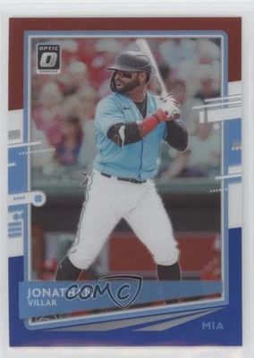 2020 Panini Donruss Optic Red White & Blue Prizm /150 Jonathan Villar #144 - Image 1 of 2