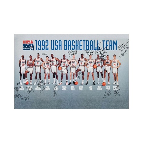 America's Team Poster 1992 USA Basketball Dream Team 24x36 Wall