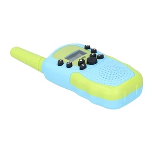 Blue American 22CH FRS 462-467MHZ 2x Mini Walkie Talkie Set USB Przewód ładujący CB - Zdjęcie 1 z 22