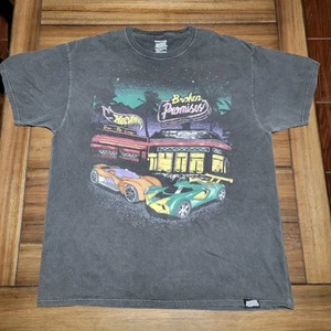 Camiseta unisex Broken Promises Hot Wheels "Mira a ambos lados antes..." - Talla XL - Imagen 1 de 5