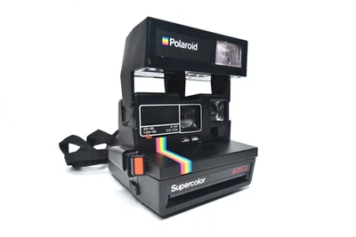 Polaroid Supercolor 635CL Instant Film Camera uses 600 Type Film Fully Tested - Image 1 of 4