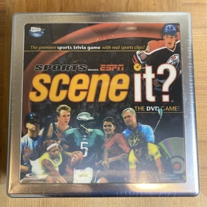 Scene It Sports Trivia Game ESPN DVD Board Game NFL, NBA, MLB, NCAA  Sealed New - Picture 1 of 2