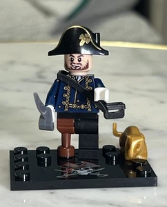 Lego Hector Barbossa Custom Printed Minifigure Pirates Of The Caribbean - Picture 1 of 2