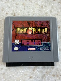 PANIC BOMBER AUTHENTIC ORIGINAL NINTENDO VIRTUAL BOY RARE NES HQ