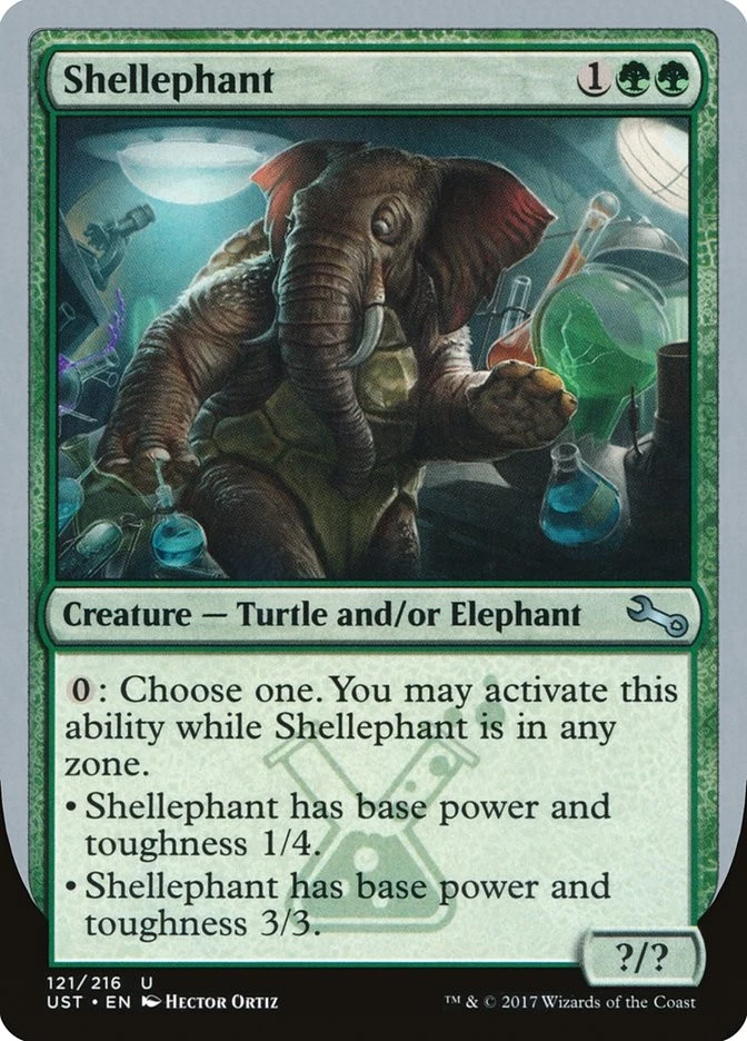 Shellephant [Unstable] (UST 121) Near Mint - Image 1 of 1
