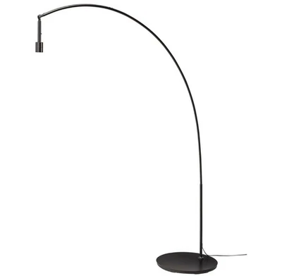 IKEA SKAFTET Floor Lamp Base Arched Black New 704.055.30 (BASE ONLY) - Image 1 of 4
