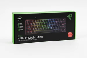 Razer Huntsman Mini 60% Przewodowa klawiatura do gier Linear Red Switch, Open Box - Zdjęcie 1 z 2