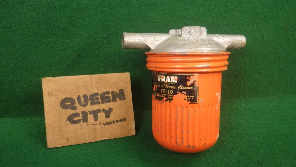 Фильтр винтажный Fram FR-10 для радиатора/системы охлаждения 1940-е 1950-е Ford Chevy Dodge - Изображение 1 из 4