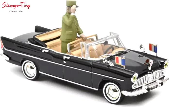 NoRev Simca V8 Chambord Presidentielle 1960 con figura 1:43 Foto 1 de 1