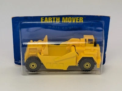 Vintage Hot Wheels Yellow CAT Earth Mover on Blue Card #16 - Image 1 of 4