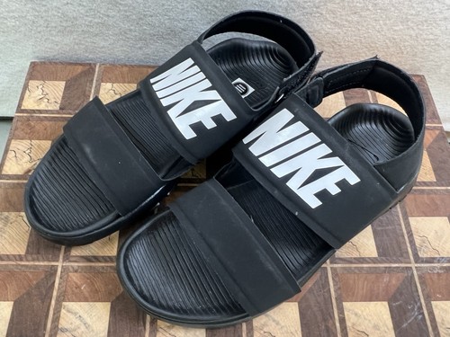 Nike Tanjun sandali comodi da donna slide ciabatte scarpe da casa taglia 6 nuovi senza etichette