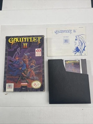 Nintendo Gauntlet II NES Complete in Box with Manual Used - Image 1 of 4