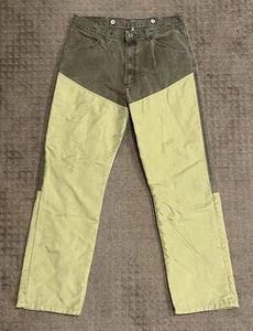 Wrangler Jeans Mens 36x32 Tan Pro Gear Brush Pants Upland Bird Hunting Hiking - Picture 1 of 5