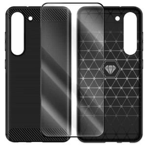 Robuste Displayschutzfolie Kohlefaser Hülle für Samsung Galaxy S23 SM-S911U AT&T - Bild 1 von 1