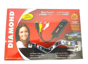 Diamond Multimedia VC500 USB2.0 One Touch VHS to DVD Video Capture Sealed Box - Afbeelding 1 van 8