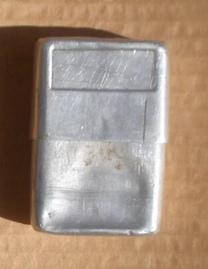 Portasigarette aperto con scivolo in alluminio vintage Newton Mfg Iowa - Foto 1 di 5