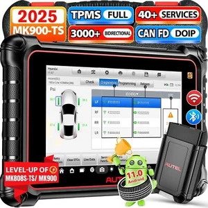 2025 Autel MaxiCOM MK900TS MK900-TS Full TPMS Diagnostic Bi-directional Scanner - Picture 1 of 21