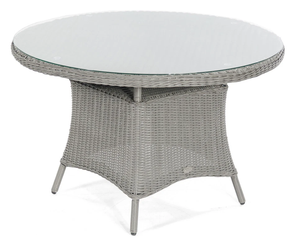 Gartentisch Terrassentisch Esstisch Gartenmöbel Tisch MIDLAND rustic-vintag rund - Bild 1 von 1