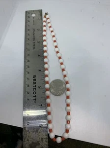 czechoslovakia glass necklace antique mardi gras beads new orleans czech - Picture 1 of 1