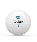 Wilson Staff DUO Soft Women Golfbälle im 3er Sleeve ( 3 Golfbälle) weiß