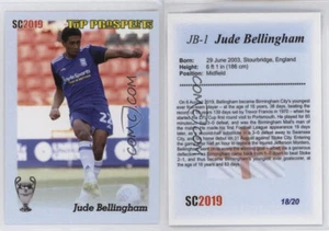 2018-19 SC2019 Jude Bellingham blue 18/20 soccer top prospects Rookie - Picture 1 of 1