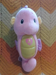 Fisher Price Seahorse Soothe & Glow Pink And Purple Musical Lights - Picture 1 of 3