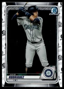 2020 BOWMAN DRAFT CHROME JULIO RODRIGUEZ MARINERS BD-188 - Picture 1 of 2