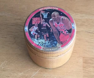 Michael Jordan Chicago Bulls NBA HOFer 1996 MVP Trinket Jewelry Box Felt Bottom - Picture 1 of 3