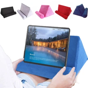 Tablet Kissenhalter Ständer Schaumstoff Buchstütze Lesebett für iPad E-reader - Bild 1 von 18