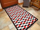 Rugs Mats Runners Non-Slip Washable Kitchen Red Grey Small Large Long Hall