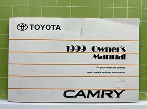 99 1999 Toyota Camry Owners Manual Booklet Only No Case Used OEM See Pics. U1 - Picture 1 of 4
