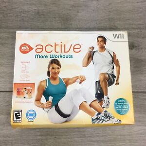 EA Sports Active: More Workouts - (Nintendo Wii 2009) OPEN BOX NEW SEALED GAME