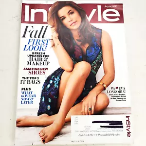 InStyle Magazine August 2015 Eva Longoria Latina Power Fall First Look It Bags - Imagen 1 de 3