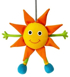 Hüpfsonnenmobil auf Frühling. Deckenmobil für Kinderzimmer, Happy Smiling Sun - Bild 1 von 1