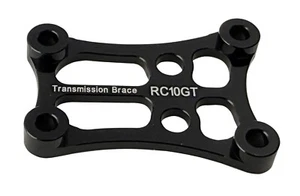 Dhawk CNC Aluminum Transmission Brace Black For Team Associated RC10GT - Picture 1 of 3