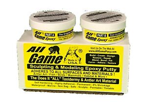 All Game Epoxy Sculpting Putty 8 Ounce Kit Taxidermy Antler Art Crafts Deer Fish