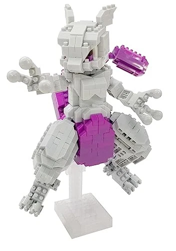 Kawada Nanoblock Pokemon Mewtwo Deluxe Edition 620 Pieces NBPM 101 From Japan