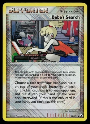 Pokemon Card - Bebe's Search League Promo Crosshatch 89/111 Reverse Holo - Image 1 of 2