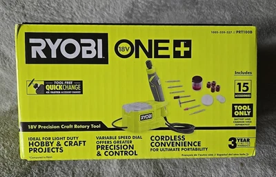 Ryobi One PRT100B 18-Volt Precision Rotary Tool - NEW  - Tool & Bits Only - Image 1 of 4