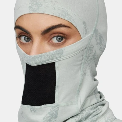 Le Bent Fractal Midweight Balaclava With Mesh Insert, Color Sea Foam - Image 1 of 4