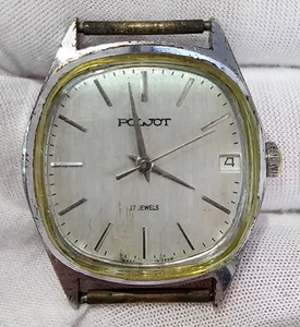 Sowjetische Vintage Uhr Poljot 17 Jewels Mechanische Armbanduhr UdSSR... - Bild 1 von 13