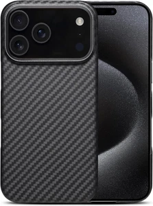 Funda de fibra de carbono de aramida para iPhone 17 Pro Max, apta para Magsafe, aleación de aluminio  - Imagen 1 de 7