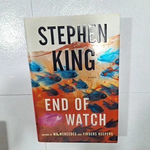 End of Watch by Stephen King (2016 Hardcover) First Edition Scribner HC/DJ - Picture 1 of 6