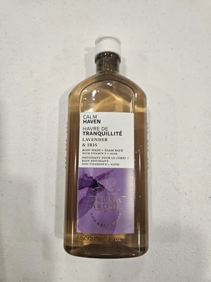 Bath & Body Works Calm Haven lavanda e iris aromaterapia jabón corporal espuma baño Foto 1 de 2