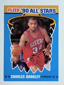 1990-91 Fleer All-Stars #1 Charles Barkley - Picture 1 of 2