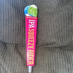 Deschutes Brewery Tap Handle. Squeezy Rider West Coast IPA. RARE - Picture 1 of 6
