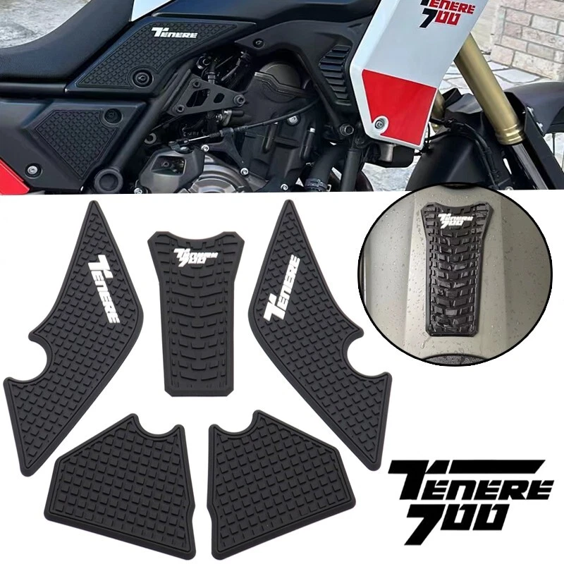 Tank Pad Antislip Side Fuel Sticker For Yamaha Tenere 700 T7/Rally 2019-2024 New - Изображение 1 из 4