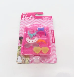 NEW Barbie Doll Fashion Accessories Headband, Necklaces, Sunglasses Pack w/Shelf - Picture 1 of 3